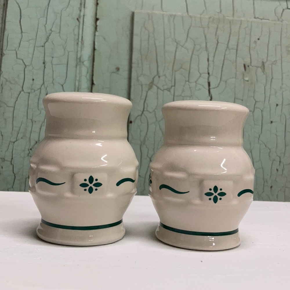 Longaberger Salt & Pepper Shakers